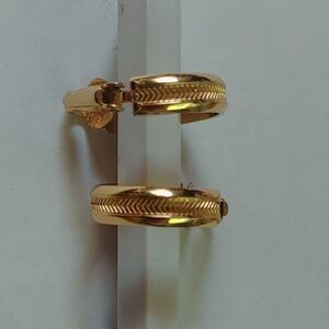 Elegant Small Gold Hoop Earrings